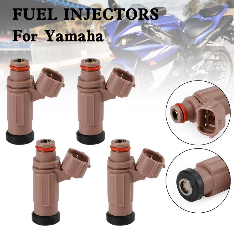 Yamaha PWC FX SX AR VX 212 232 1000 1100 4PCS 60E-13761-10-00 Fuel Injector