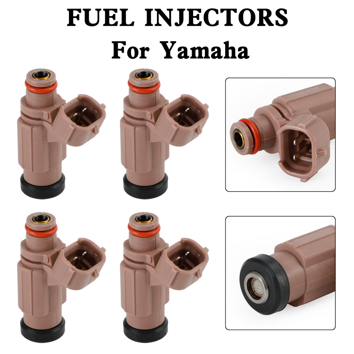 Yamaha PWC FX SX AR VX 212 232 1000 1100 4PCS 60E-13761-10-00 Fuel Injector
