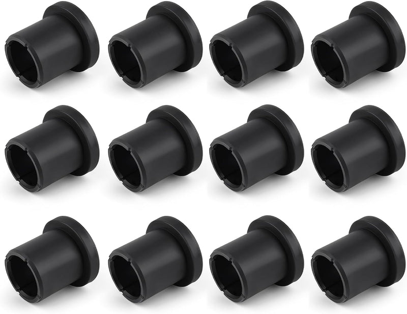 Suspension A-Arm Bushings M158746 AM158746 for John Deere Gator Set of 12, Fits XUV 625i 825i 855D 4x4 5E 6E 6D Series Utility Tractors