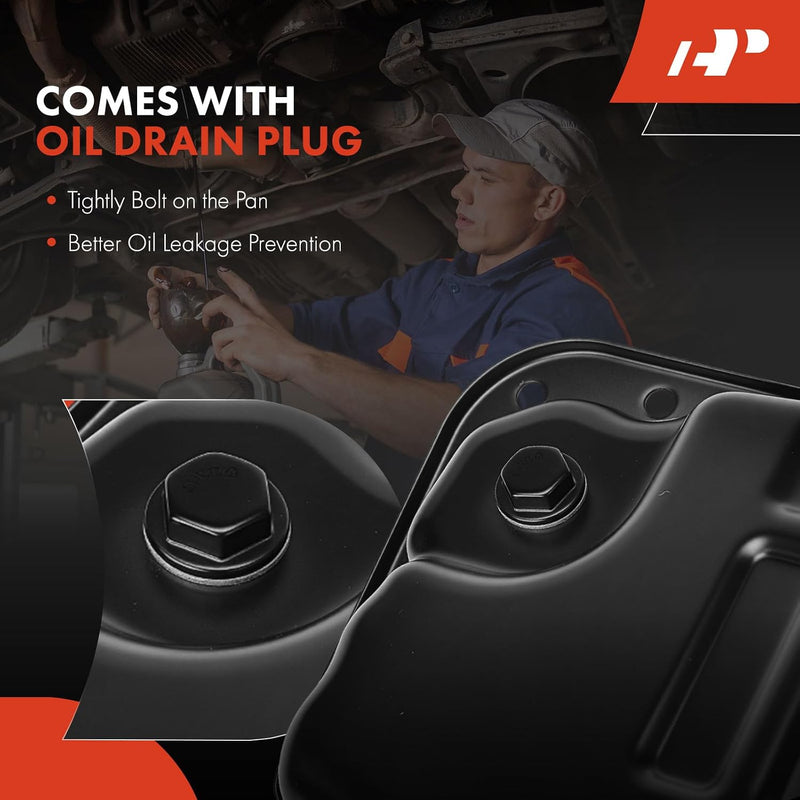 Transmission Oil Pan with Drain Plug 31390-1XB01