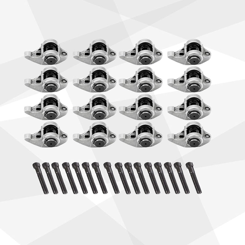 LS1 Rocker Arms & Bolts with Trunion Kit Comaptible with LS2 LS6 LQ4 LQ9 LY5 LY6 LM7 4.8 5.3 5.7 6.0 10214664