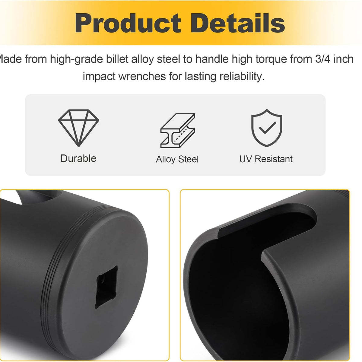 Heavy Duty Tie Rod Socket Tie Rod Adjustment and Removal Tool, Class 6 �C 8 Transportation Trucks & Equipment, 10353