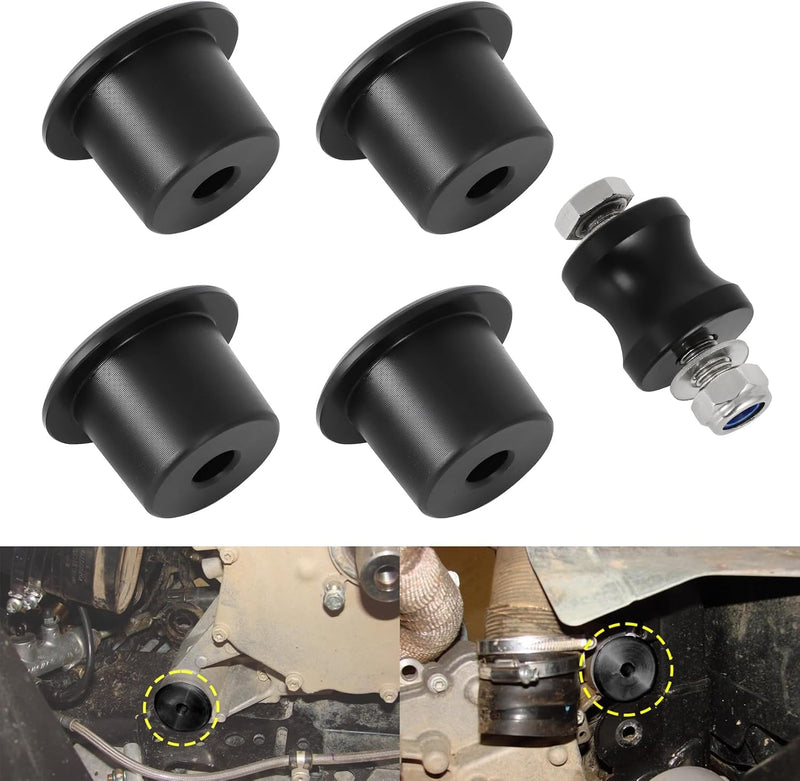 Solid Motor Mounts Kit for Can-Am Outlander Defender Renegade Replaces 707001169 707000949 Vibration Damper Mount