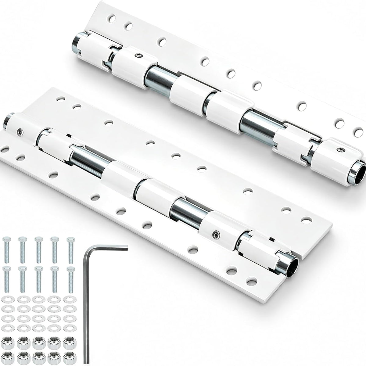 55721 Swing Away Brackets, Camper Jack Mount Extension Bracket, 2 Pack Fixes Dually Flatbed Fit Issues, Fits 13"-16" Camper Stands, Compatible with Rieco-Titan & Atwood 4 Angle Jacks