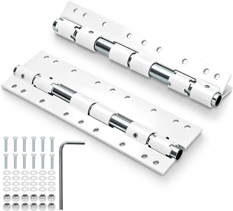 55721 Swing Away Brackets, Camper Jack Mount Extension Bracket, 2 Pack Fixes Dually Flatbed Fit Issues, Fits 13"-16" Camper Stands, Compatible with Rieco-Titan & Atwood 4 Angle Jacks
