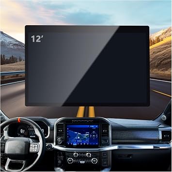New SYNC 4 12'' Touchscreen LCD Display Navigation Radio Replacement for 2021-2023 Ford F-150 Replace OEM NC3T-18B955-FC ML3T-18B955-AF