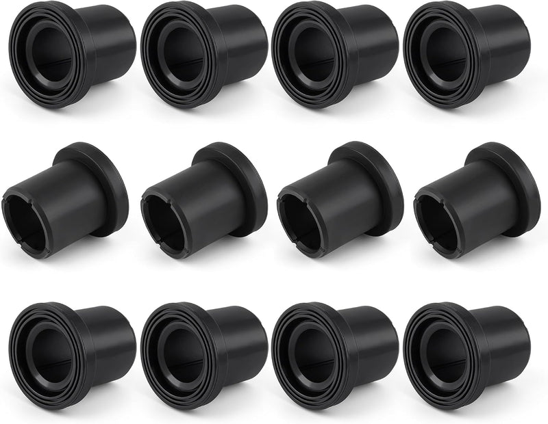Suspension A-Arm Bushings M158746 AM158746 for John Deere Gator Set of 12, Fits XUV 625i 825i 855D 4x4 5E 6E 6D Series Utility Tractors