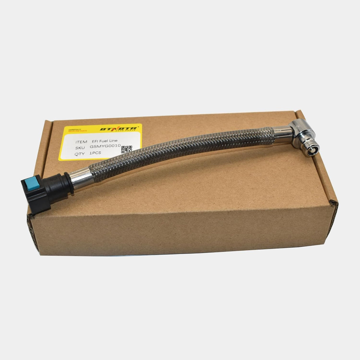 NEW OTNOTR Stainless Upgraded EFI Fuel Gas Line Replacement 62900-01D Compatible with Harley Touring 2007 Softail 2001-2017 (Note Does Not Fit Duece Models)