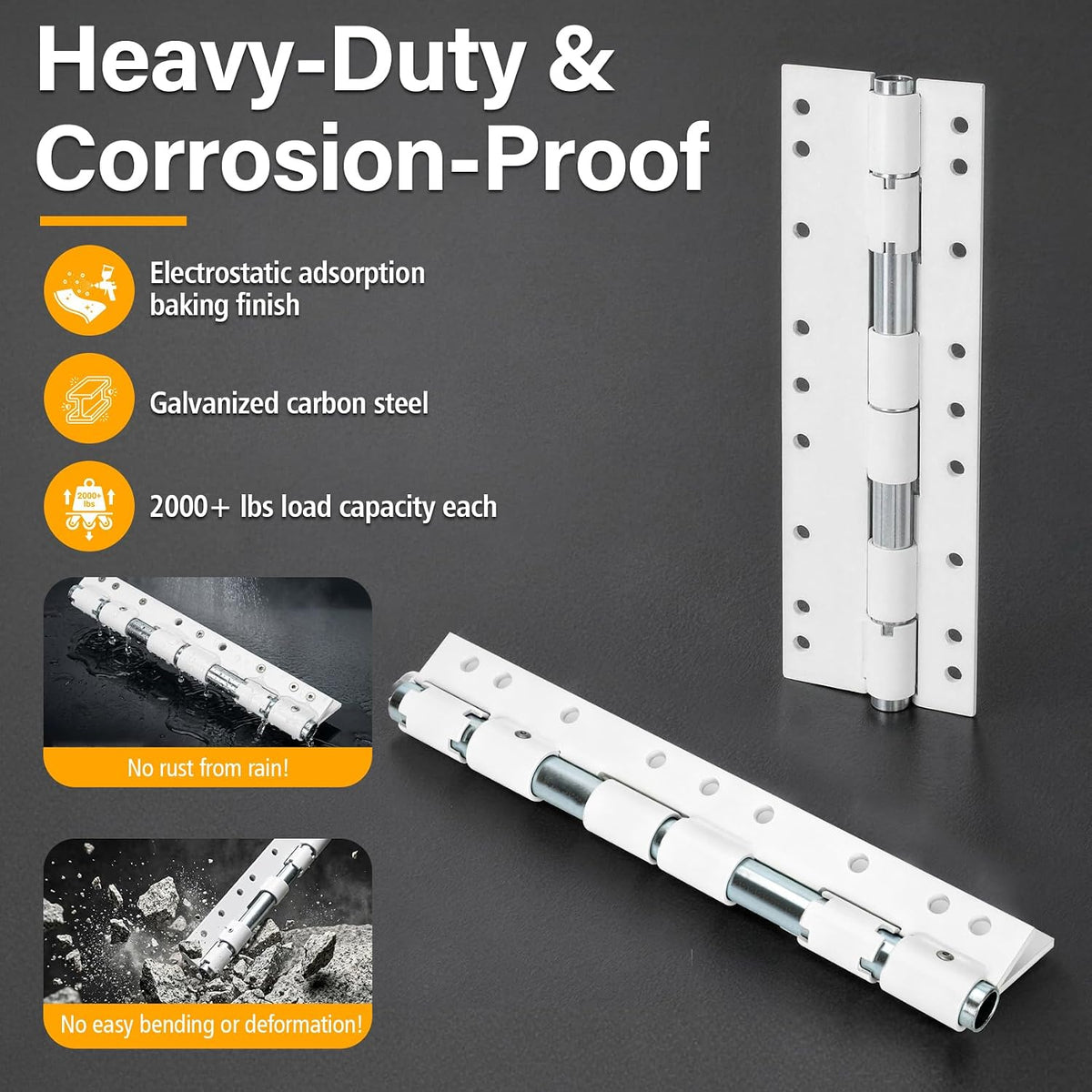 55721 Swing Away Brackets, Camper Jack Mount Extension Bracket, 2 Pack Fixes Dually Flatbed Fit Issues, Fits 13"-16" Camper Stands, Compatible with Rieco-Titan & Atwood 4 Angle Jacks
