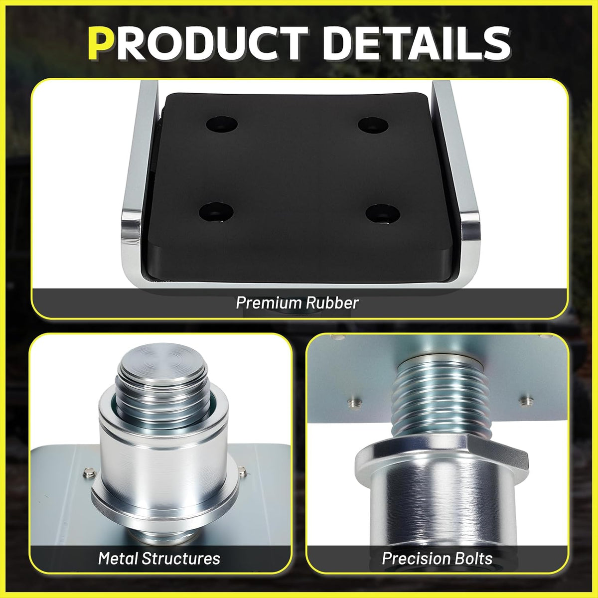 Auto Lift Adapter, Car Lift Truck Adapter Compatible with KATOOL Two Post Lift Vehicle Adapter