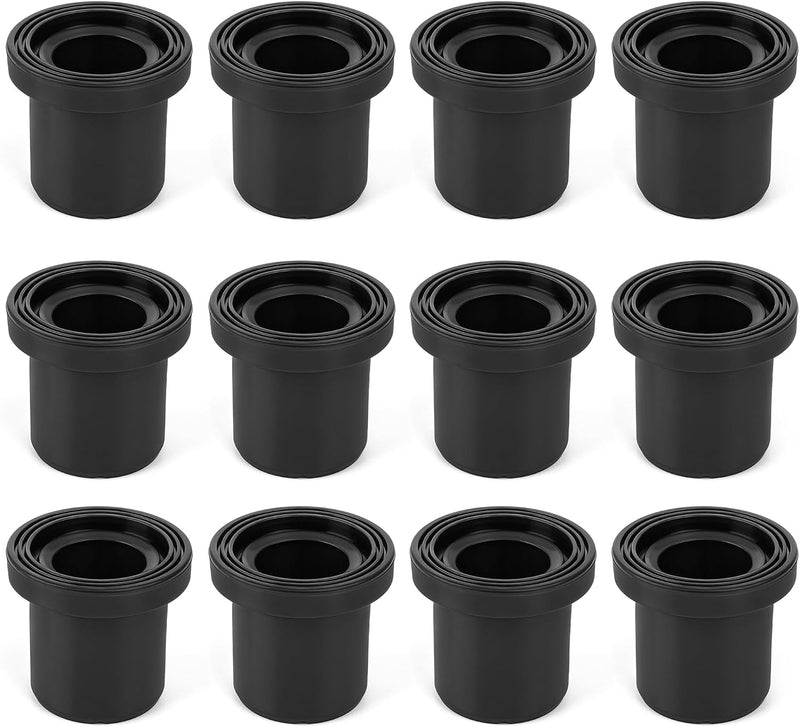 Suspension A-Arm Bushings M158746 AM158746 for John Deere Gator Set of 12, Fits XUV 625i 825i 855D 4x4 5E 6E 6D Series Utility Tractors