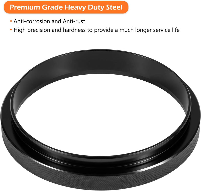 7040 Piston Ring Compressor Tool+Adapter+Anti-Polishing Ring for Cummins ISX/QSX, Caterpillar 3400, C-15 5.4" bore Alternative PT-7040 5394454 5299448 5299447 5299339 (4 PCS)