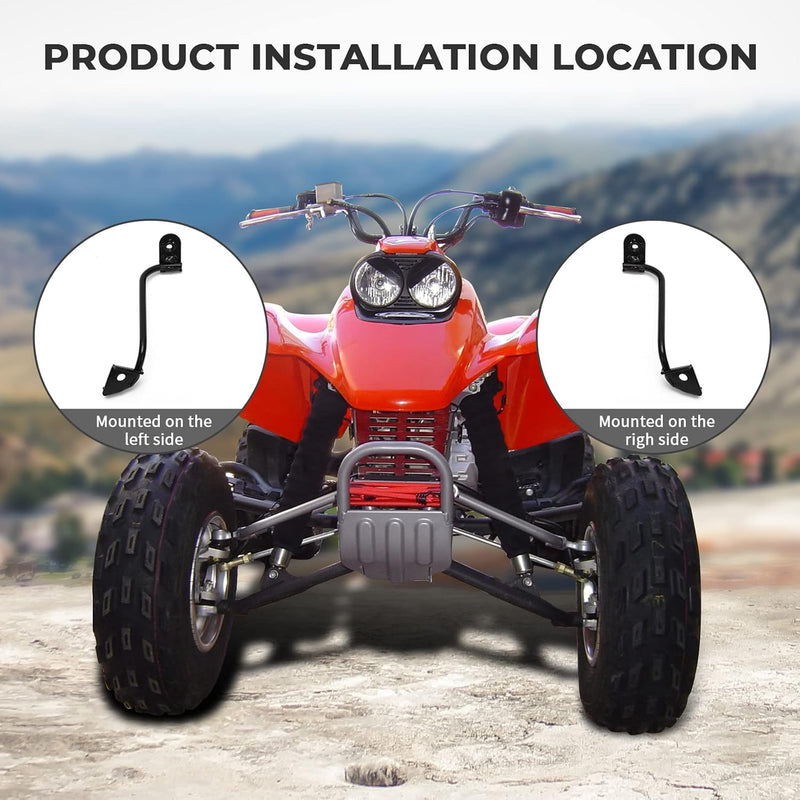 Front Fender Brackets for Honda TRX 400EX 1999-2007 Fits for Honda TRX 400EX 1999-2007, Front Fender Supports, Thicker Material, Replacement Brackets