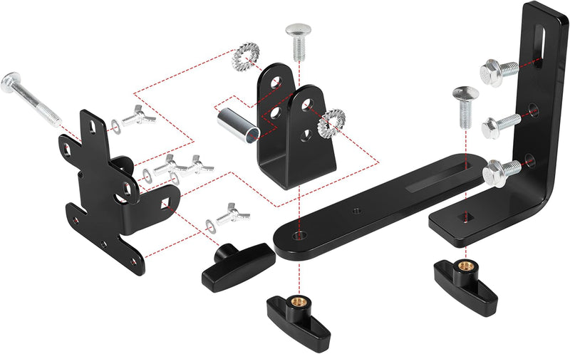 Bonbo BPF12124 Corner Post Display Mounting Bracket Fits for John Deere Greenstar G2 G3 G4 G5 4640 2630 2600 1800 Displays