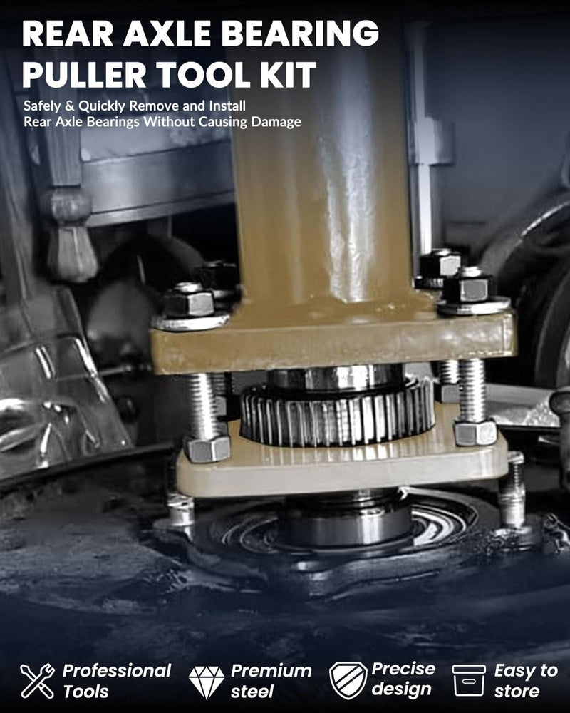 DPTOOL Rear Axle Bearing Puller Removal Install Tool Kit for Toyota for 4Runner 1995-2009, for Tacoma 1995-2004, for Hilux 2004-2012, for T100 1995-1998, for Tundra 2000-2006