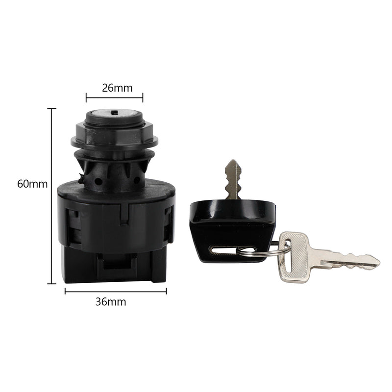 Polaris RZR Turbo 900 900S 1000S General 1000 2017-2021 Ignition Key Switch