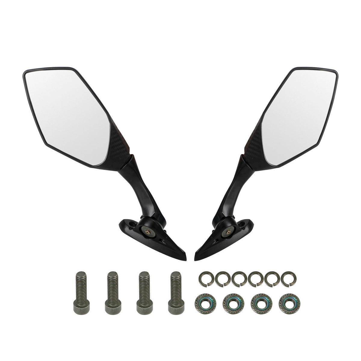 Yamaha YZF-R3 YZF R3 R25 ABS 2015-2021 Rearview Mirror Short Stem LH & RH