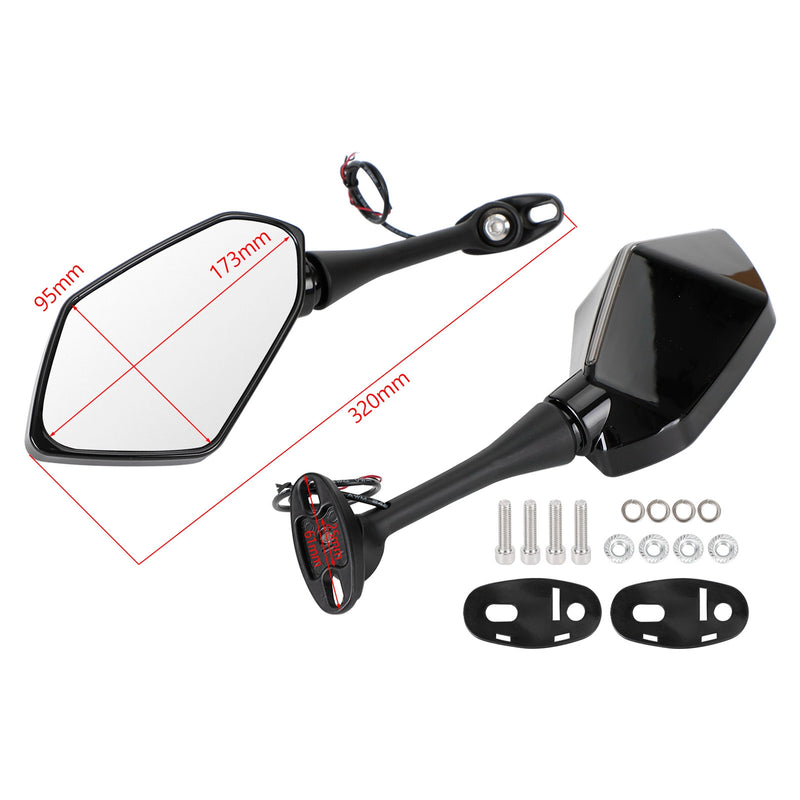 Suzuki GSXR 1100 1000 750 600 GSX1300R GSX 1400 600 Mirror LED Turn Signal