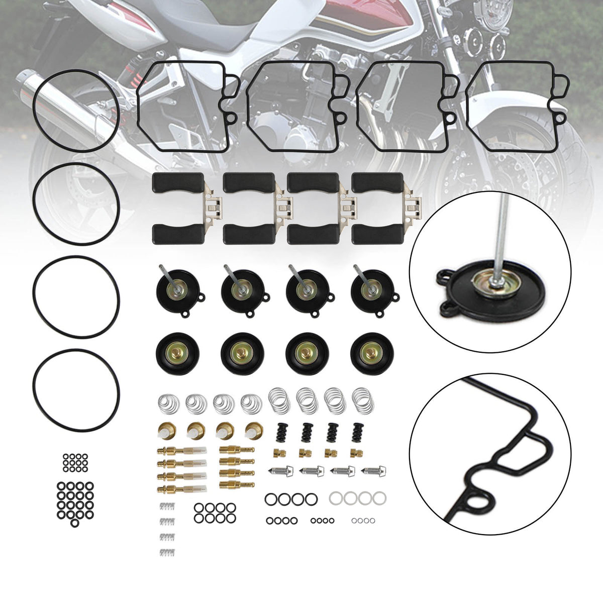 1980-1983 Honda Goldwing 1100 GL1100 Carburetor Rebuild Repair Kit