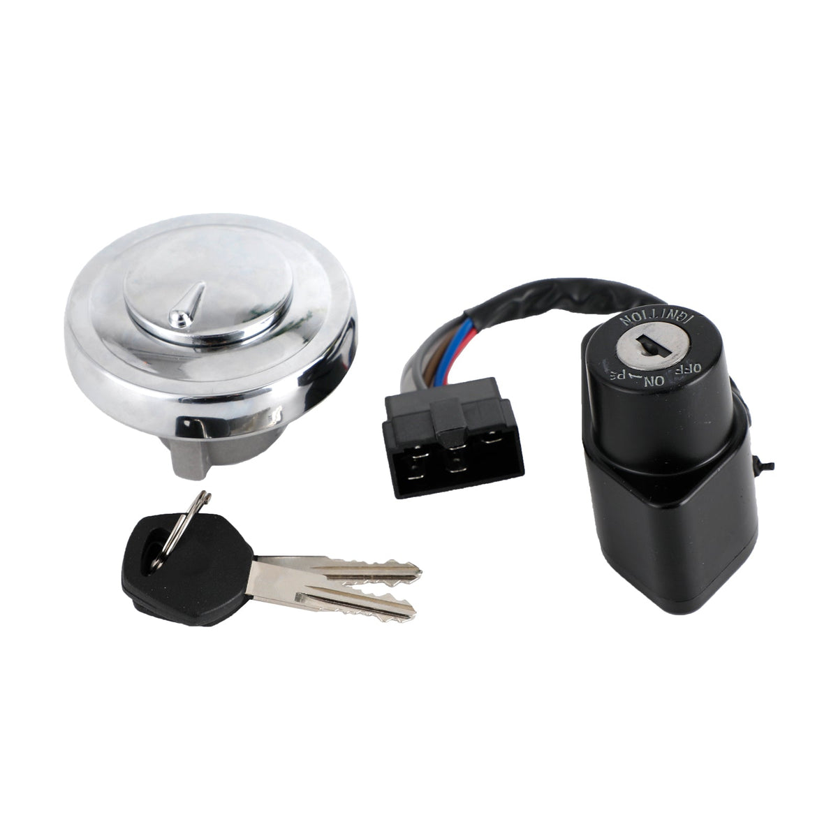 Kawasaki Vulcan VN900 Custom Classic LT 2006-2022 Ignition Switch & Fuel Gas Cap