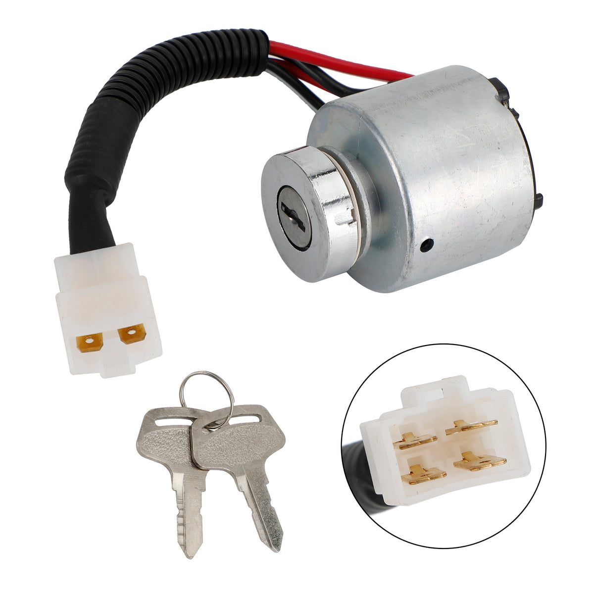 Ignition Switch 37410-59110 3741059110 For Kubota B1550D B1750D With 2Keys