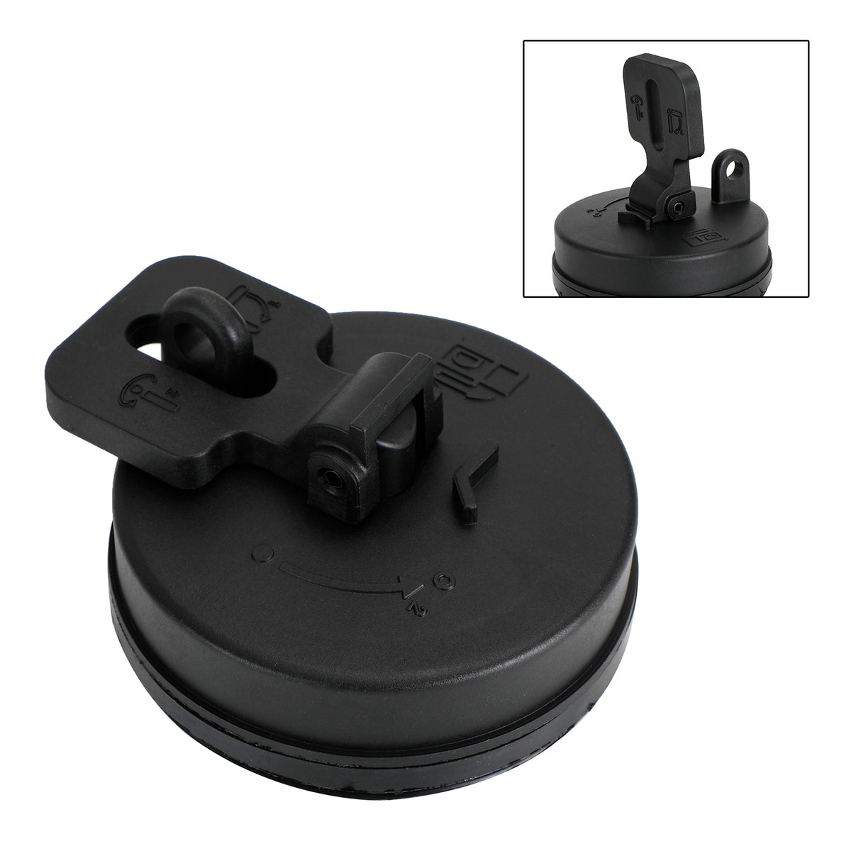 Fuel Tank Cap Diesel Cover For Hitachi Volvo John Deere Excavator