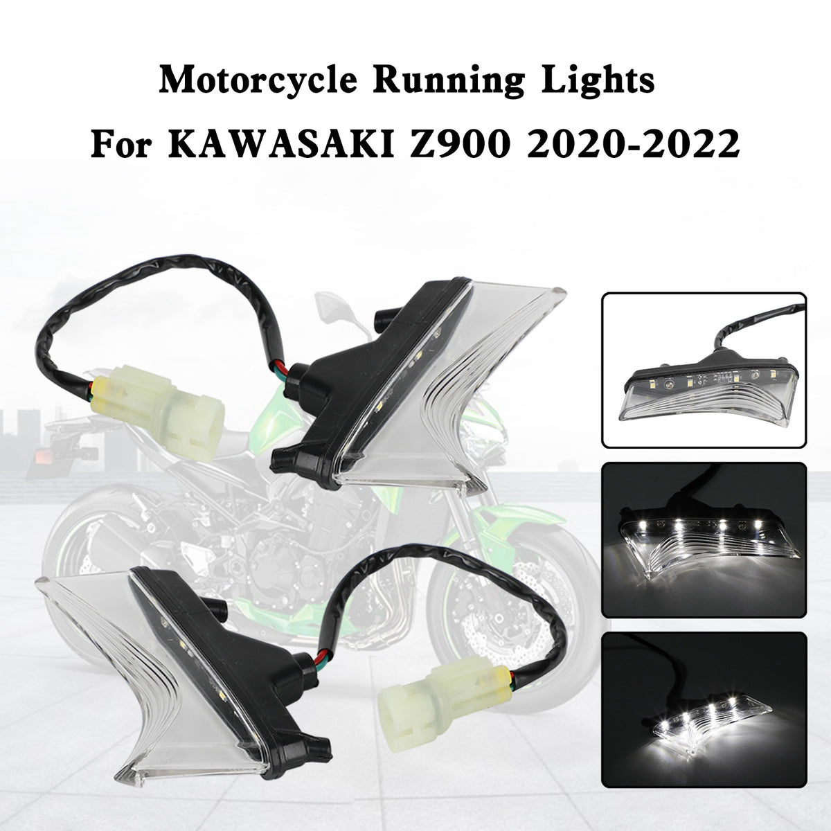 KAWASAKI Z900 2020-2022 LED Front Daytime Running Lights Headlight