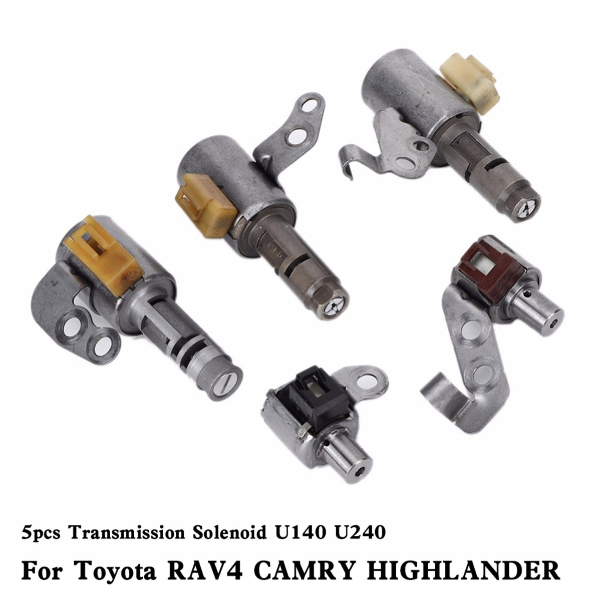 Toyota RAV4 CAMRY HIGHLANDER U140 U240 5pcs Transmission Solenoid