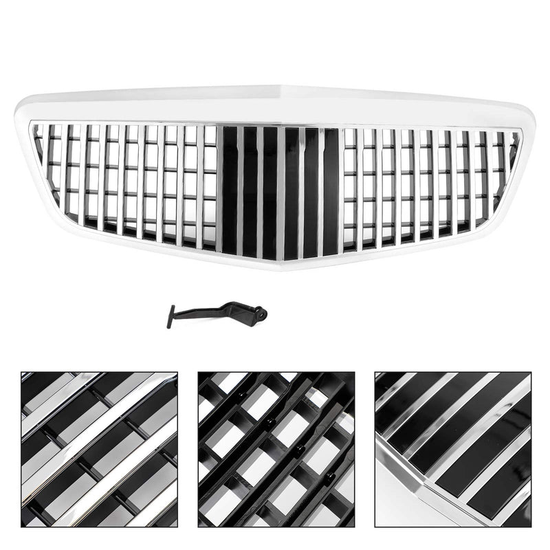 2010-2013 Mercedes-Benz S-Class S400 S450 S550 S600 S65 S63 W221 MayBach style Front Grill