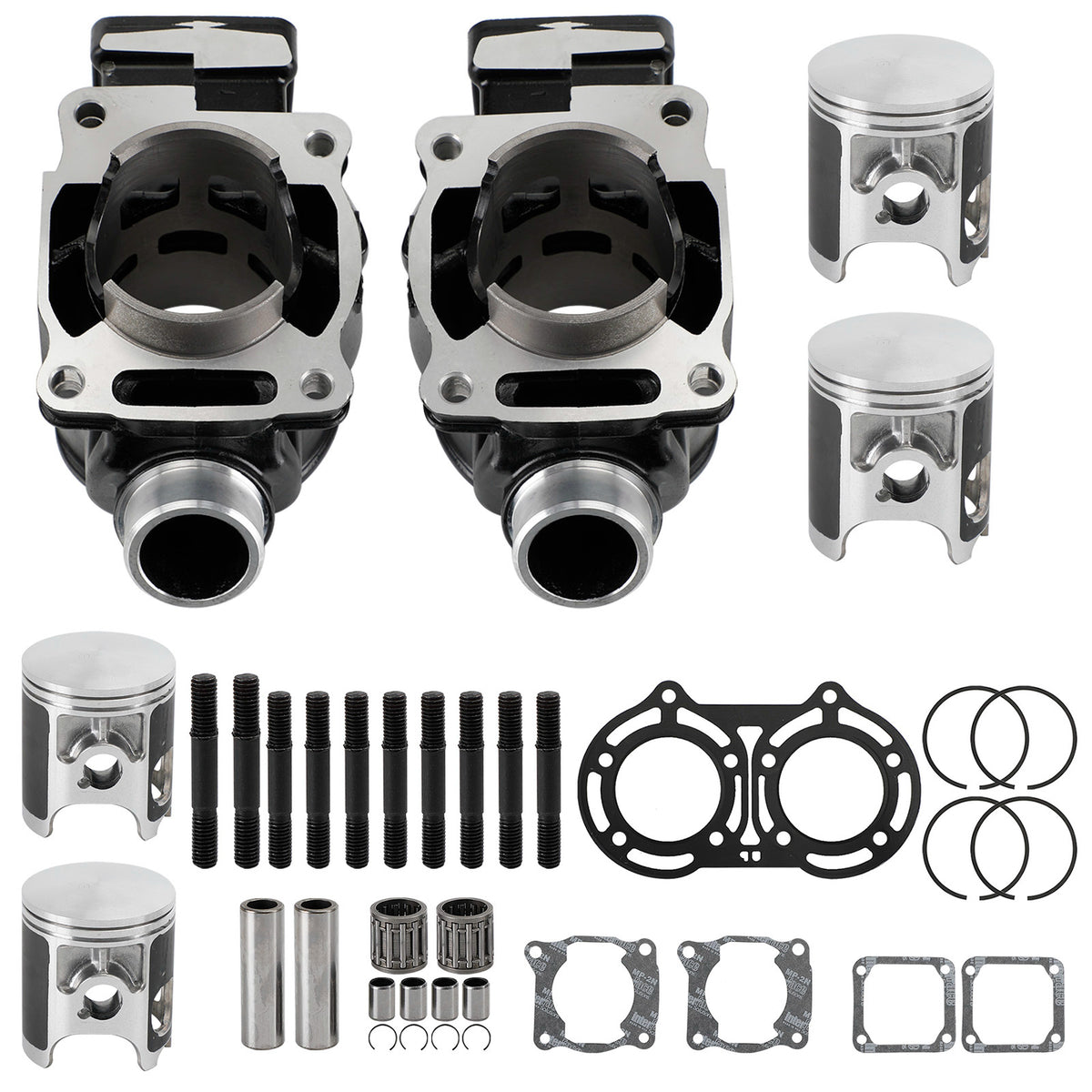 Yamaha Banshee 350 1987-2006 Cylinders & Pistons Stock Bore Top End Rebuild Kit