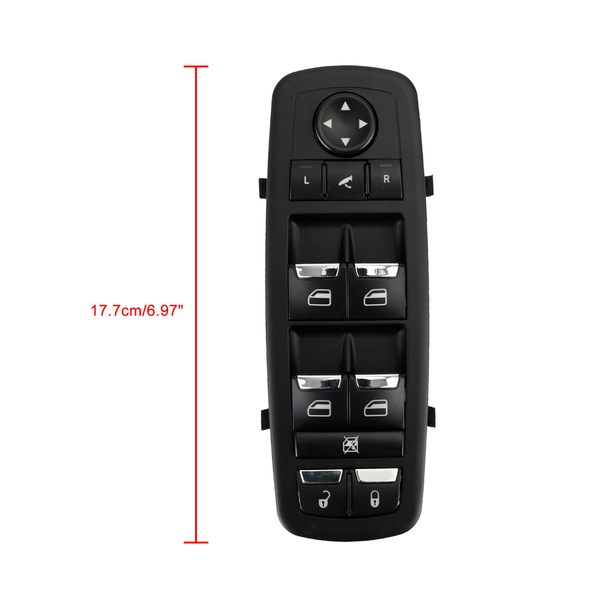 2014-2018 Maserati Ghibli Driver Side Master Power Window Switch 670010305