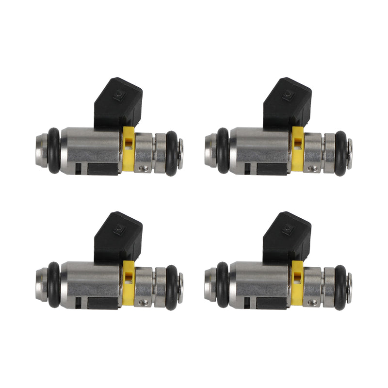Fiat Punto 500 Doblo Qubo Fit Ford KA 4PCS Fuel Injectors IWP160