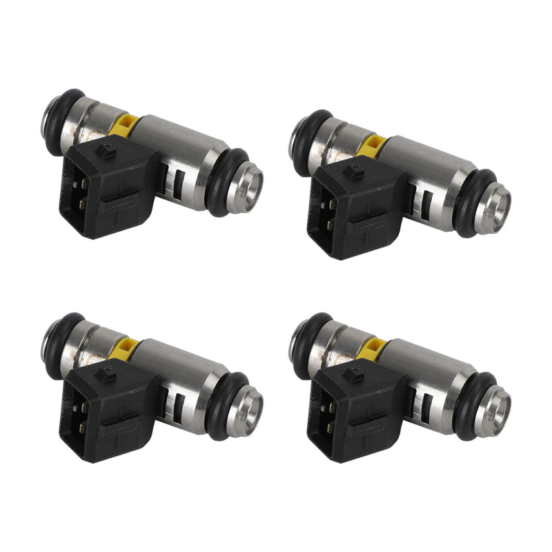 Fiat Punto 500 Doblo Qubo Fit Ford KA 4PCS Fuel Injectors IWP160