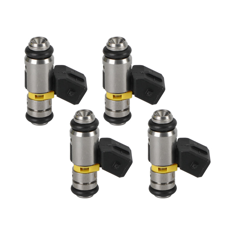Fiat Punto 500 Doblo Qubo Fit Ford KA 4PCS Fuel Injectors IWP160