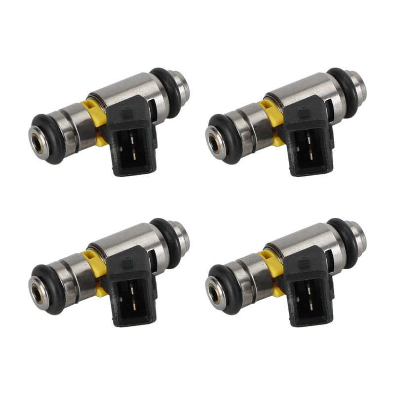 Fiat Punto 500 Doblo Qubo Fit Ford KA 4PCS Fuel Injectors IWP160