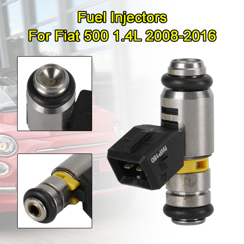 Fiat Punto 500 Doblo Qubo Fit Ford KA 1PCS Fuel Injectors IWP160