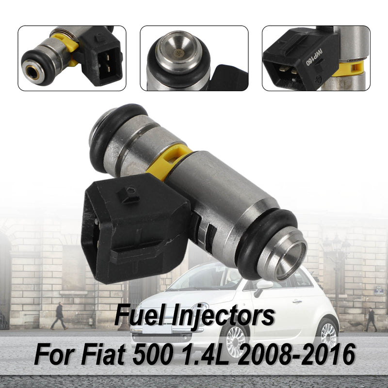 Fiat Punto 500 Doblo Qubo Fit Ford KA 1PCS Fuel Injectors IWP160