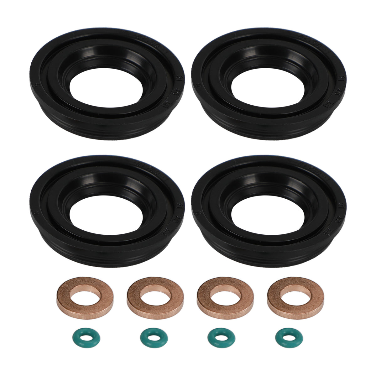 Ford Transit MK3 MK6 MK7 2.0 2.2 2.4 TDCI TDDI 4PCS Injector Seals
