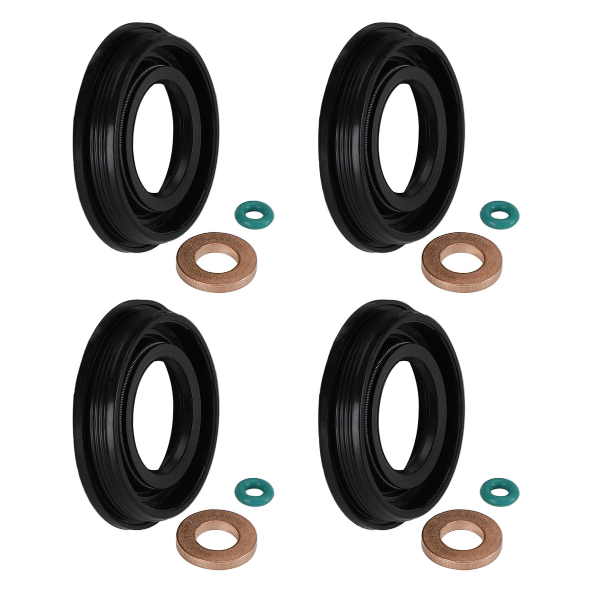 Ford Transit MK3 MK6 MK7 2.0 2.2 2.4 TDCI TDDI 4PCS Injector Seals