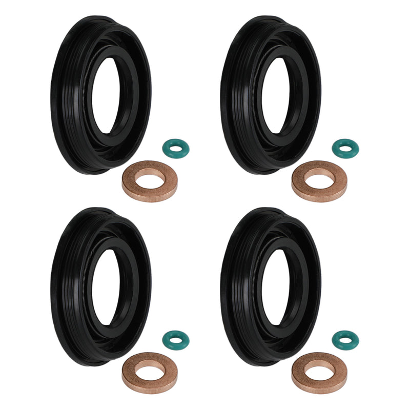 Ford Transit MK3 MK6 MK7 2.0 2.2 2.4 TDCI TDDI 4PCS Injector Seals