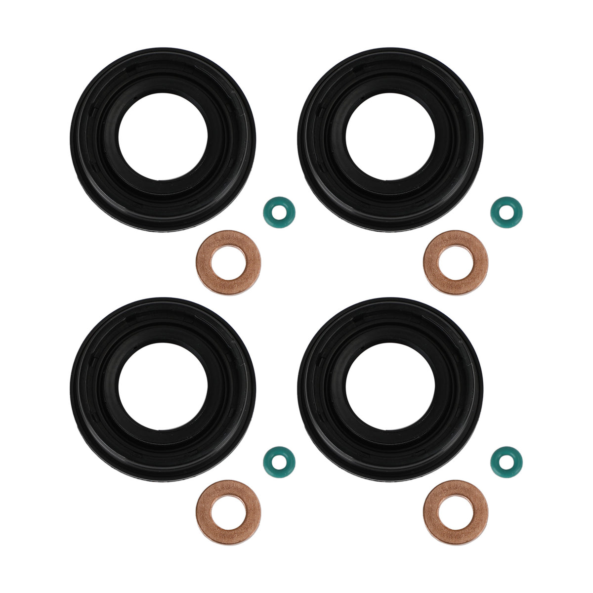 Ford Transit MK3 MK6 MK7 2.0 2.2 2.4 TDCI TDDI 4PCS Injector Seals