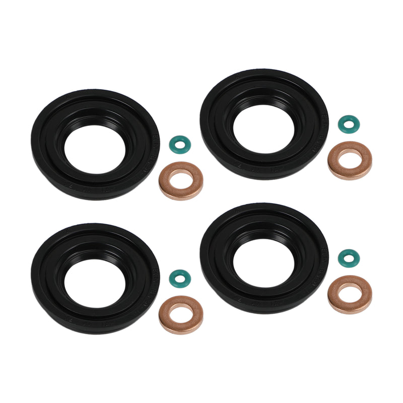 Ford Transit MK3 MK6 MK7 2.0 2.2 2.4 TDCI TDDI 4PCS Injector Seals