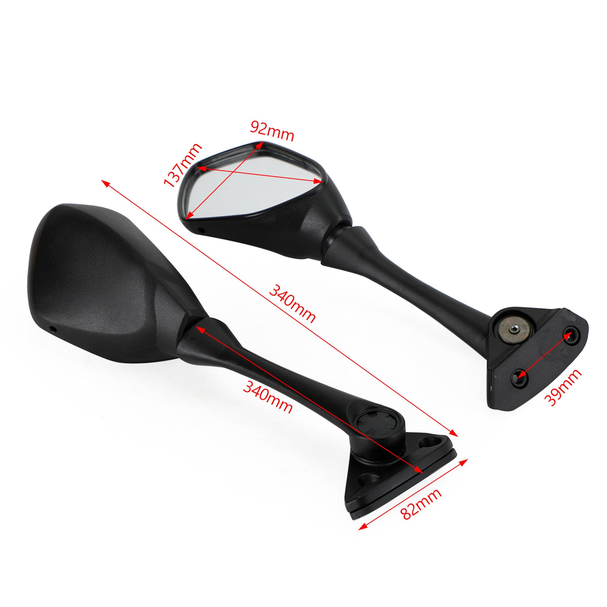 SUZUKI GSX-R GSXR 1000 GSXR1000R 2019-2021 Rearview Mirrors Pair Right Left