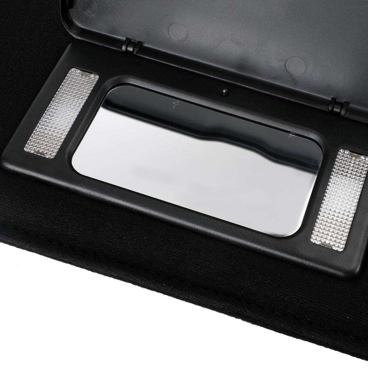 Left+Right Sun Visor Vanity Mirror C5 Black Sunvisor Shaded F10442033 10442034 or 1997-2004 Corvette