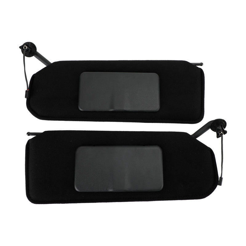 1997-2004 C5 Corvette Left+Right Sun Visor Vanity Mirror C5 Black Sunvisor Shaded F10442033 10442034