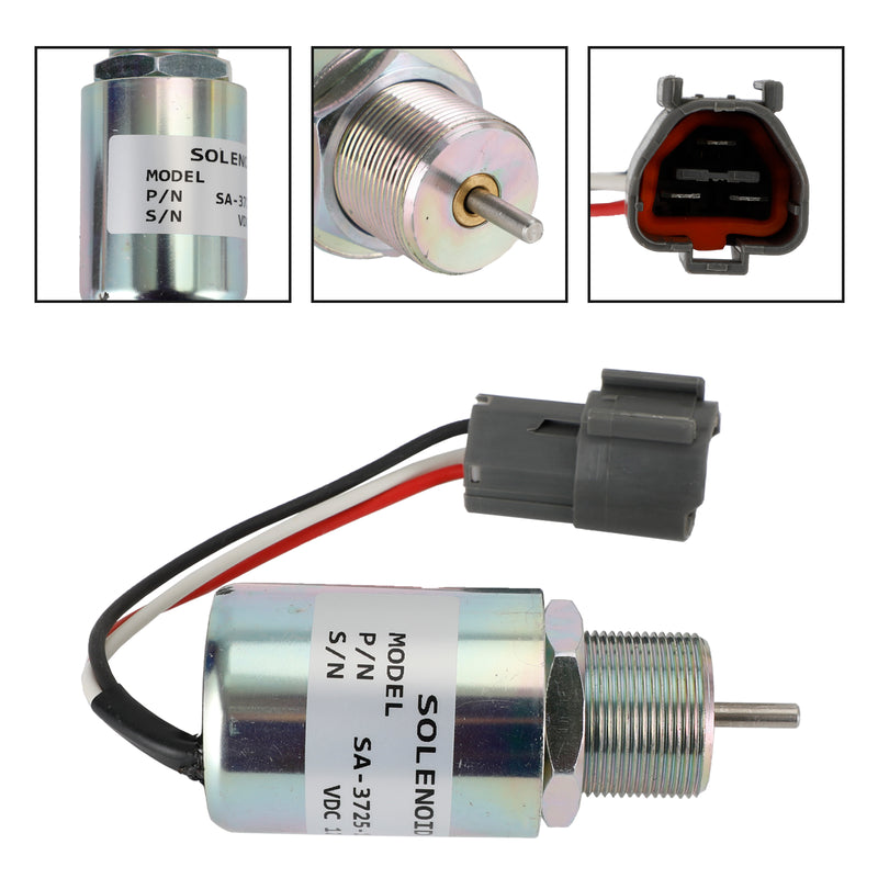 SA-3725 30A87-20400 Fuel Shut Off Solenoid  12V For Mitsubishi L3E S3L S4L