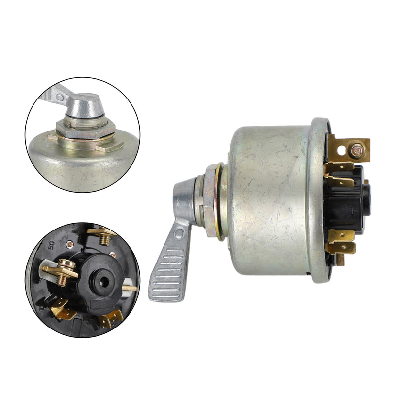 Ignition Switch For Long Tractor TX10954 2460 2610 350 360 445DT 560 W/ Lever