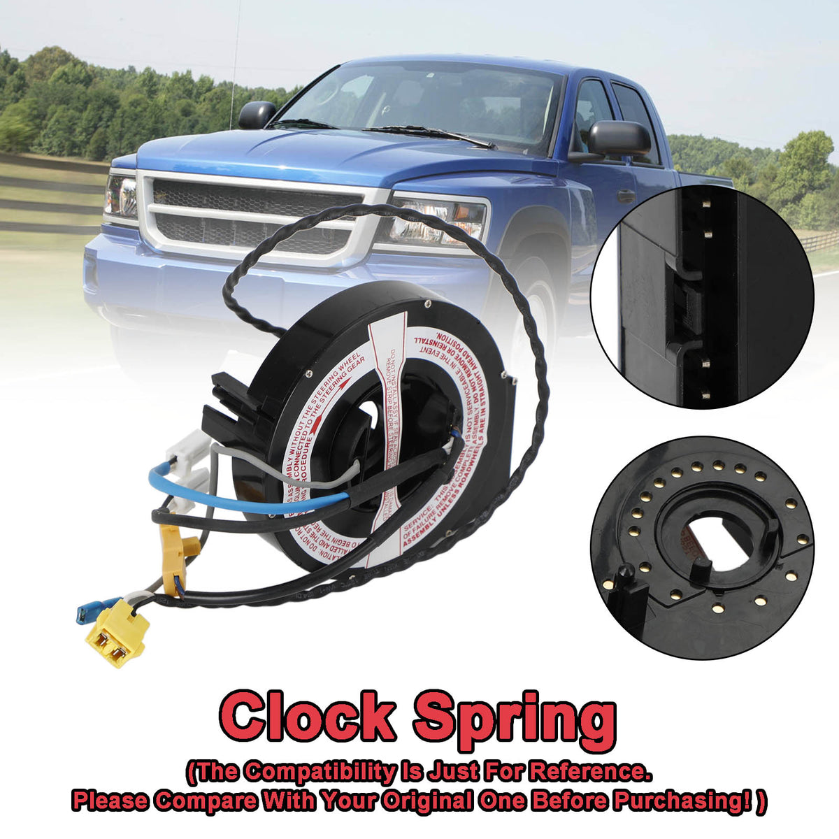 Dodge Ram 1500 2500 3500 1998-2001 Clock Spring 56020038AB