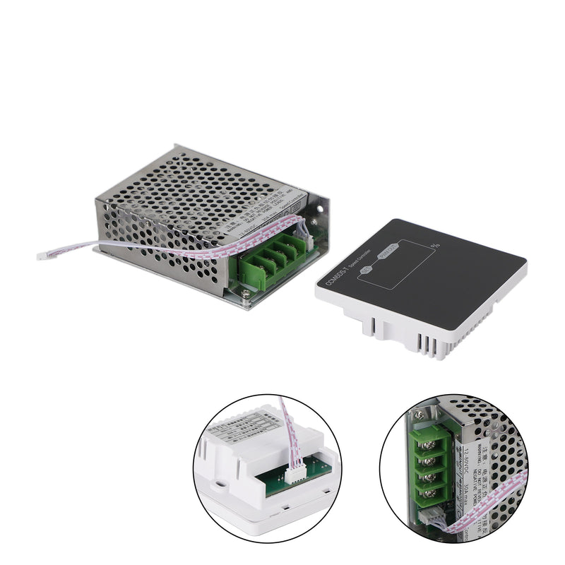 12V 24V 48V 30A PWM Motor Speed Controller Dimmer Soft Start /Stop DC 12-80V