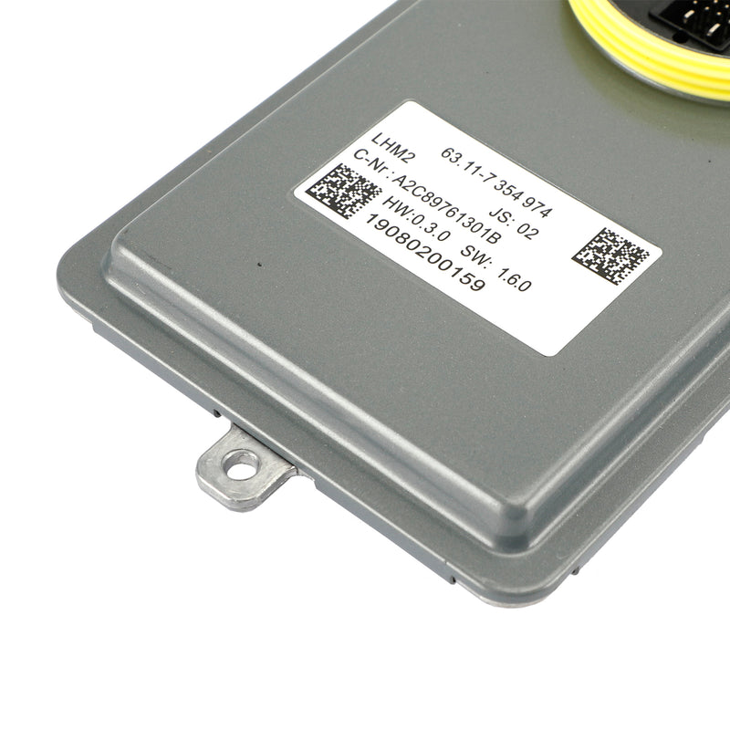 BMW 5 Serie Driver Light Bulb Control Unit Module 63117354974